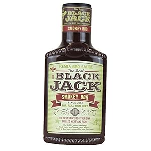 Remia – The Real Black Jack – Ideaal voor het kruiden van de lekkerste gerechten – Smokey BBQ – 450 ml