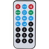 DC 5V/12V Bluetooth 5.0 Audio Decoder Board Audio Module USB AUX SD FM Radio Lossless MP3/ WMA/WAV/FLAC/APE Decoder Board Module, Colors Screen Display (Black)