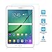 Galaxy Tab S2 9.7 Screen Protector, iXCC 0.3mm 9.7 Inch Full Cover Tempered Glass Screen Protector Film with [9H Hardness] for Samsung Galaxy Tab S2