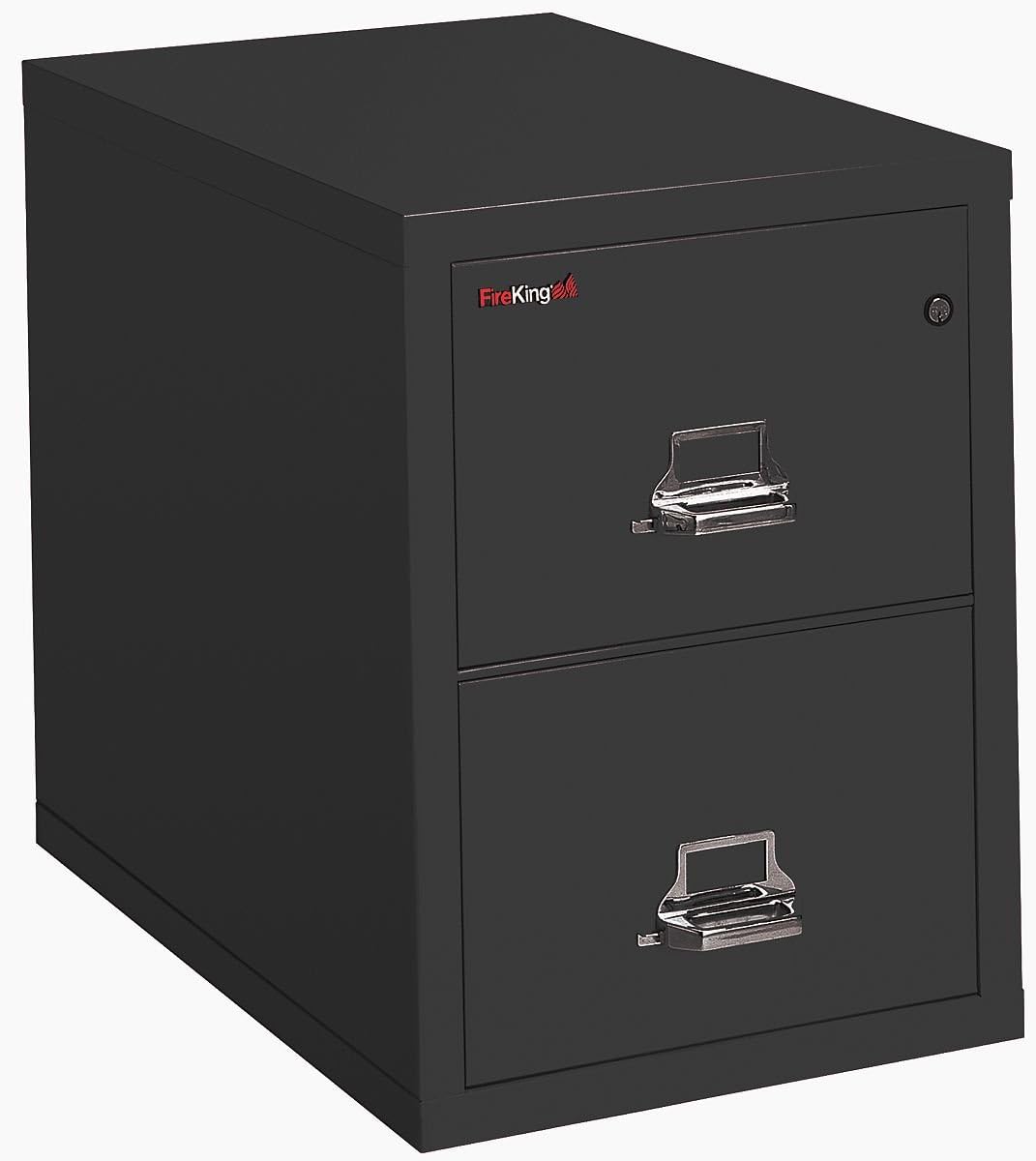 FireKing - 22125CBL - FireKing Insulated Two-Drawer Vertical File - 20.8 x 25 x 27.8-2 x Drawer(s) for File - Legal - Vertical - Pick Resistant Lock, Drill Resistant, Fire Proof, Scratch Resistant -