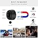 Mini Spy Camera WiFi 32G SD Card FHD 1080P Small Wireless Hidden Cameras with App Audio Video Night Vision Motion Detection for Home Indoor Car Security Nanny Surveillance Cam for iPhone Android
