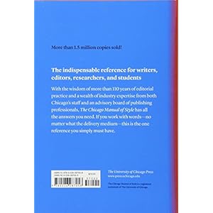 The Chicago Manual of Style, 17th Edition