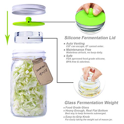 2 Fermentation+Silicone+Fermenting+Airlock+Weights