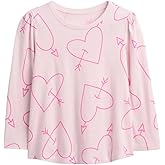 GAP Baby Girls' Long Sleeve Printed Knit Top