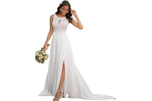 RAOMIAO Wedding Dresses for Bride 2025 Lace Boho Mermaid Bridal Gowns for Bride Beach Wedding