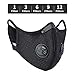 CoolChange N99 Dust Mask PM2.5 Activated Carbon Filter Mask Cambridge Breathing Mask Suitable for Men Women for Woodworking, Mowing, Sanding, Running, Cycling Outdoor Activities-1 Filter