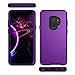 Galaxy S9 Case,SKYLMW Three Layer Full Body Heavy Duty Hybrid Sturdy Anti-Shock Cover High Impact Resistant Protective Case for Samsung Galaxy S9 2018 Purple