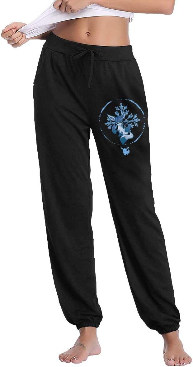 Abyss Eevee Sylveon X Colours and Fairies Women's Sweatpants Bottom Long Pant with Pocket