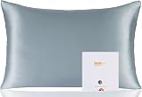 ZIMASILK 100% Mulberry Silk Pillowcase 19 Momme 6A Dusty Blue 50x75 cm
