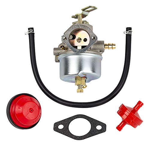 HIFROM Carburetor Carb with Mounting Gasket Fuel Line Fuel Filter Compatible with John Deere Snow Blower Thrower TRS22 TRS24 TRS26 TRS27 TRS32 Snow Blower Thrower