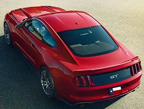 California Dream Compatible With: 2015-18 Ford Mustang Factory Style Spoiler (Triple Yellow H3)