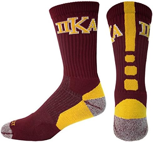 Pi Kappa Alpha Performance Shooter Socks Garnet