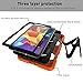 Samsung Galaxy Tab A 7.0 Case(SM-T280),Slim Heavy Duty Shockproof Rugged Case High Impact Resistant Defender Full Body Protective Cover with Screen Protector