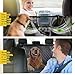 Vailge Dog Seat Cover for Back Seat, 100% Waterproof Dog Car Seat Covers with Mesh Window, Scratch Proof Nonslip Dog Car Hammock, Car Seat Covers for Dogs, Dog Backseat Cover for Cars SUV - Standard
