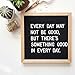 Felt Letter Board with Letters - 10 x10 inches, 340 Characters Including Emojis, Huge Bag and Black Iron Stand, Black Felt Changeable Message Board Sign with Wood Frame by Life-Glo