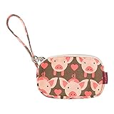 Bungalow 360 Clutch with Strap (Pig)