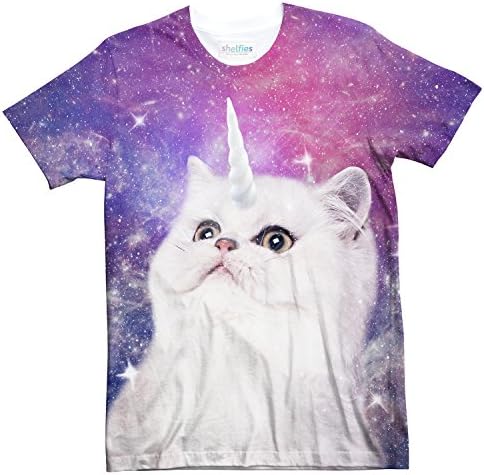 Shelfies Unikitty Unicorn Cat All-Over-Print T-Shirt