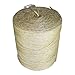 SGT KNOTS Natural Sisal Twine - 100% Natural Fiber String for Crafts, Gardening, Packaging, Craft Beer Brewing, Cucumber Twine, & Agriculture (100ft, Tan)