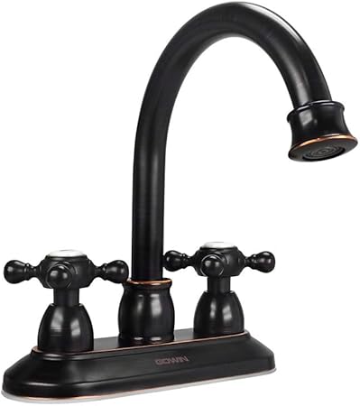 Gowin 4 Inch Bathroom Sink Faucet 2 Handle Centerset Oil Rubbed