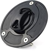Xitomer For GSXR 600/750 Motorcycle 3 Holes Gas Tank Cap Cover Fuel Cap | CNC Aluminum Alloy,Fit for HAYABUSA GSX 1300R, GSX-R 600/750, SV 650, GSX-S750, GSF 1200S, V-STROM 650/1000, T6-6063 Aluminum