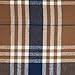 Amazon Brand – Pinzon Plaid Flannel Bed Sheet Set - King, Brown Plaid