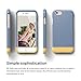 iPhone 6 Case, elago® [Glide Limited-Edition][Royal Blue/Creamy Yellow] - [Mix and Match][Premium Armor][True Fit] – for iPhone 6 Only