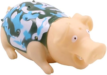 Caoqao Cochon Jouet En Latex Jouet De Chien Jeux Mastication