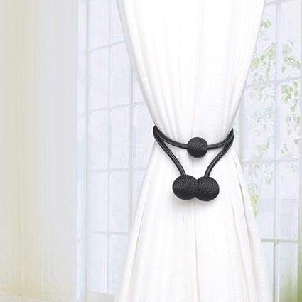 Curtain Tie Backs 4pcs Magnetic Curtain Tiebacks Curtain Clips