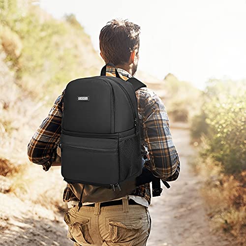 CADeN Camera Backpack, DSLR/SLR/Mirrorless Photography Camera Bag Large