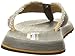 Skechers USA Men's Tatric Salman Flip Flop,Chocolate/Yellow,8 M US