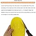 LEAGY Memory Foam Orthopedic Silica Gel Yellow Shoe Insole, Odor-x Odor Fighting Insoles, Orthopedic Shoes, Plantar Fasciitis Shoes, Orthotic Inserts (6-9 US Medium)