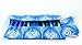 EXCELLENT CROCHET HOOK KIT w/our 10 VERY POPULAR Hooks Sizes w/Ergonomic Handles for EXCEPTIONAL COMFORT, ULTRA PREMIUM & MOST LOVED FABRIC Needle Case Organizer w/Zipped Pocket ALL YOU NEED-IN-ONE