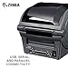 Zebra - GK420t Thermal Transfer Desktop Printer for Labels, Receipts, Barcodes, Tags, and Wrist Bands - Print Width of 4 in - USB, Serial, and Parallel Connectivity (Renewed)