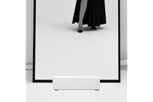 Gadpiparty 25cm A Wood Floor-Standing Mirror Base - Elegant Anti-Slip Holder for Full Length Mirrors Perfect for Home and Office Decor