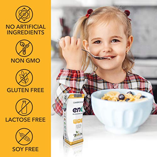 ENU ReadytoDrink Vanilla Weight Gain Shakes (18 Pack) with 20g 100