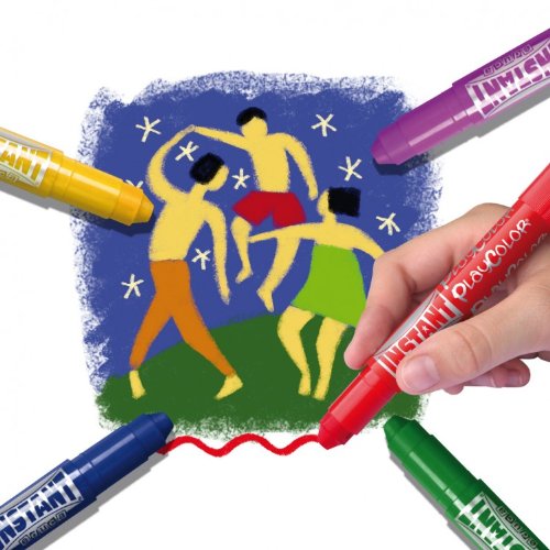 Jack Richeson 2510521 Playcolor 12 Standard Colors, Thin