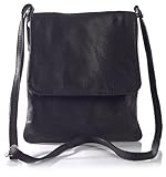 Big Handbag Shop Womens Mini Real Soft Leather Cross Body Messenger Bag with Free Dust Bag