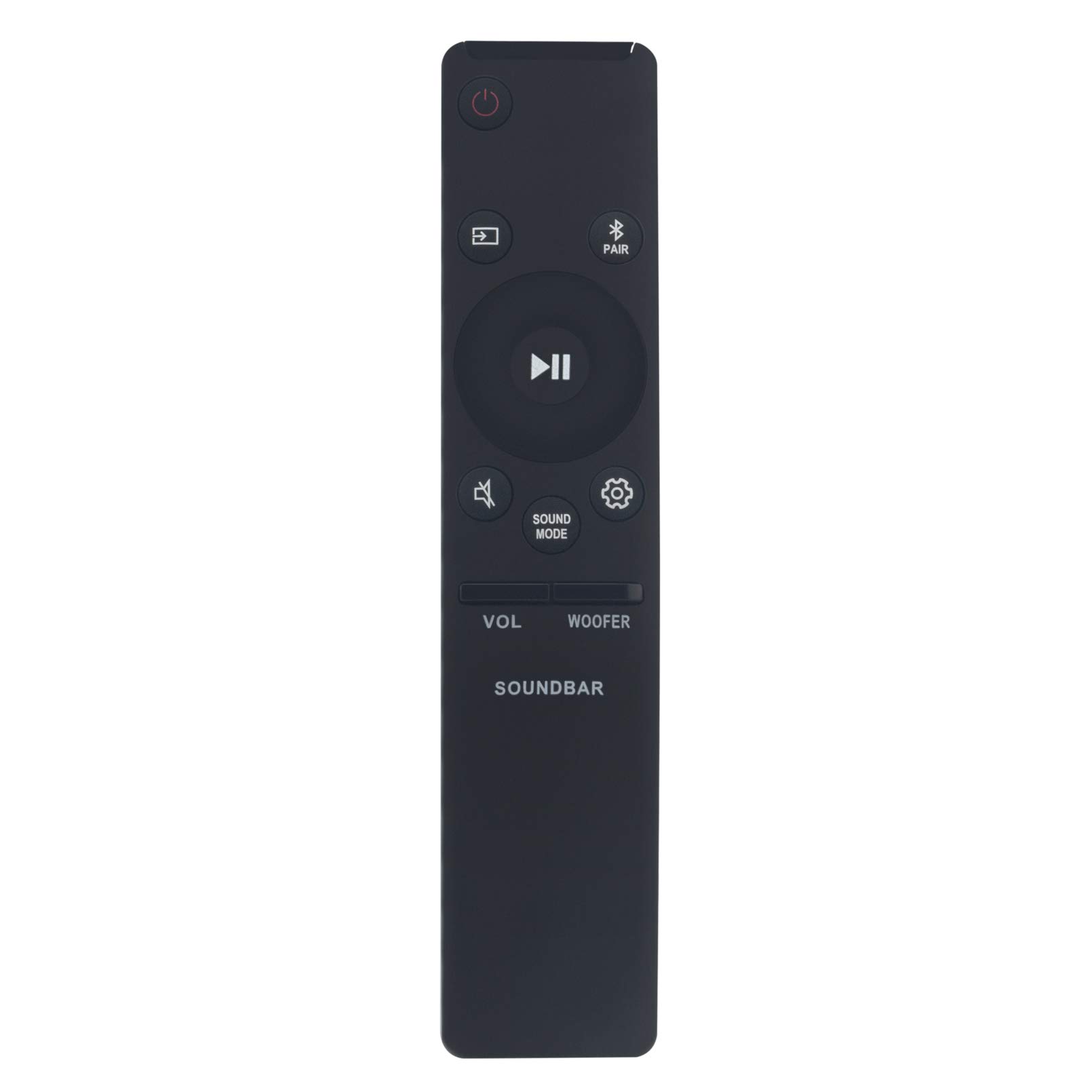 ALLIMITY Remote Control Replace fit for Samsung Soundbar HW-R530/ZF HW-S40T/ZG HW-R530/ZG HW-S41T/ZG HW-R550/ZG HW-T530/ZG HW-R560/XE HW-T550/ZG HW-R650/ZG