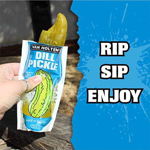 Van Holten's Pickles Jumbo Dill PickleInAPouch 6 Pack Pricepulse