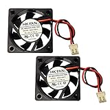 2packs 40mm x 40mm x 10mm 4010 12V 0.15A Ball Bearing Brushless DC Cooling Fan 2pin AB4010M12 UL TUV