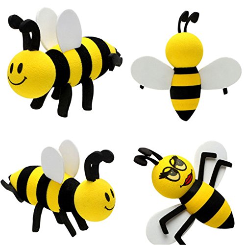 6 UNKEI+Honeybee+Universal+Automobile+Decorations