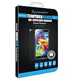 LUVVITT Samsung Galaxy S5 TEMPERED GLASS Screen Protector for Samsung Galaxy S5 - Crystal Clear