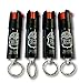 POLICE MAGNUM OC Pepper Spray with UV Dye and Twist Top, 0.5-Ounce Keyring (Pack of 4)