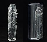 13 CM Silicone Condom Lengthening Bold Penis Sleeve Extender Wearing