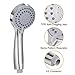 Adoric High Pressure 3-Setting Handheld Shower Head with Hose, Bracket and Teflon Tape - Detachable Hand Held Showerhead & Adjustable Mount, Best for Massage, Rainfall, Spa - Easy Installation