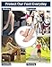Metatarsal Pads Ball of Foot Cushions, Toe Separators, Toe Separators Stretchers, Gel Rubber Silicone Sesamoiditis Pads, Breathable Foot Pain Relief Cushions Hammer Straighten Correct Bunion Pain Footthumb 1