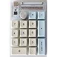 Tidbit 19 Key Programmable QMK Mechanical Numpad Kit (White)