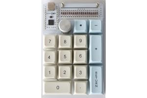 Tidbit 19 Key Programmable QMK Mechanical Numpad Kit (White)