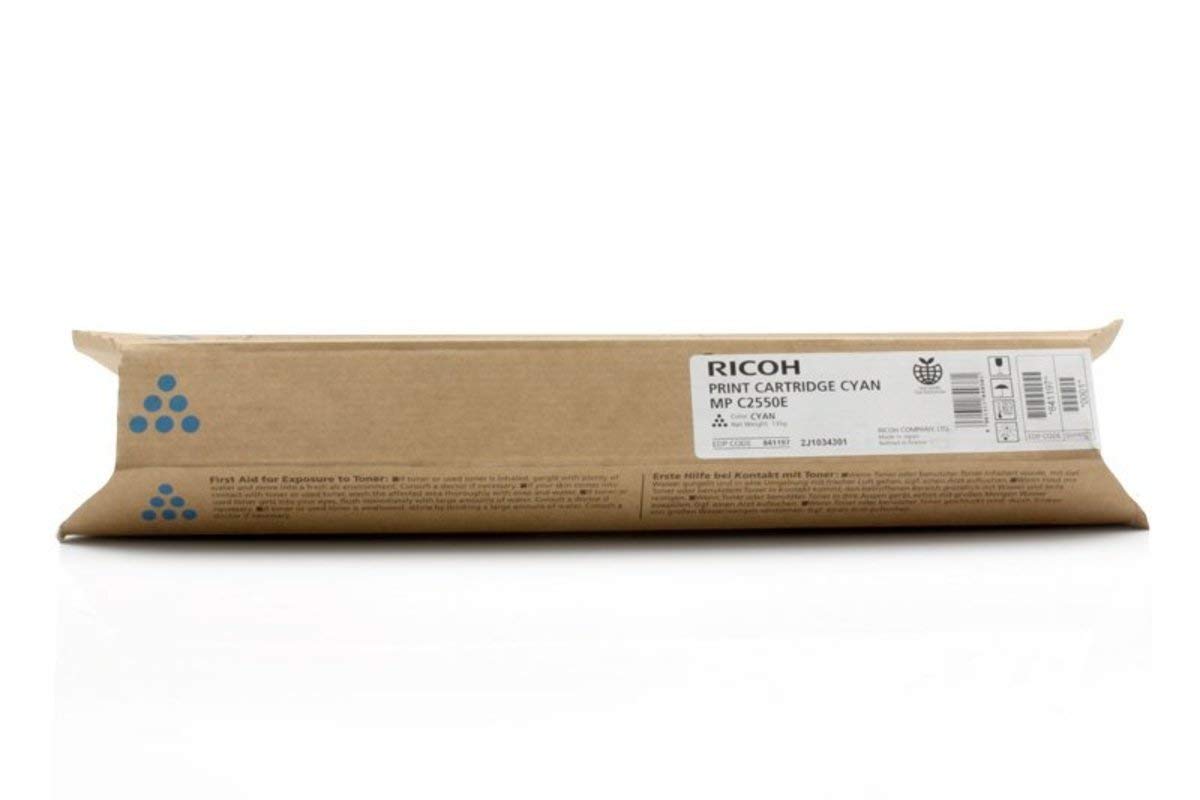 Ricoh MPC2550 Cyan Toner Standard Kapazitã ¤ t 5.500 Pages Pack of 1