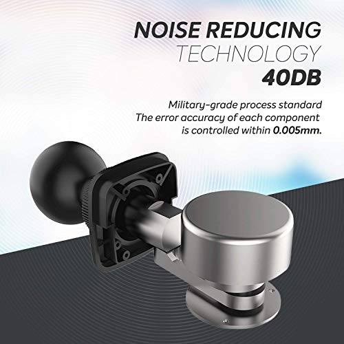 Massage Gun, Hand Held Deep Tissue Muscle Massager, Cordless Percussion Massager, Professional Personal Massage Device, Percussion Massage Device Featuring Quiet Glide Technology, [Upgrade] - Thumbnail 7